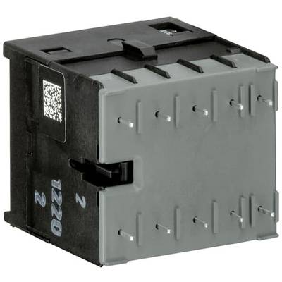 Czarny i szary element elektroniczny z wieloma pinami przyłączeniowymi i kodem QR na górnej powierzchni.