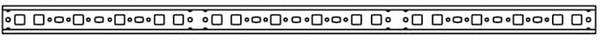 Striebel & John ED3 2CPX039383R9999 Szyna DIN perforowana stal 744 mm 1 szt. sztuka