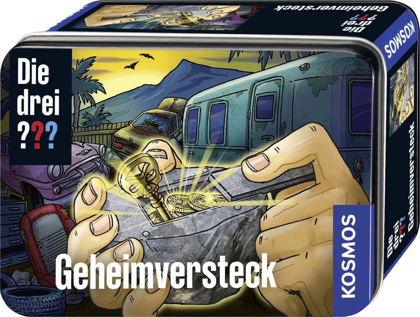 Kosmos 632243 Geheimversteck Eksperymenty, Trzy ???, Zestawy detektywistyczne i magiczne Zestaw eksperymentalny Od 8 lat