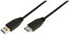 LogiLink Kabel USB USB 3.2 Gen1 Złącze męskie USB-A, Złącze żeńskie USB-A 2.00 m czarny CU0042