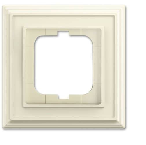 Busch-Jaeger 1 x Ramka Ramka kremowo-biały, biały 2CKA001754A4673 1 szt.