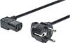 kabel zasilający DC (prąd) Digitus Kabel AK-440102-018-S, 1.80 m, 1 szt.