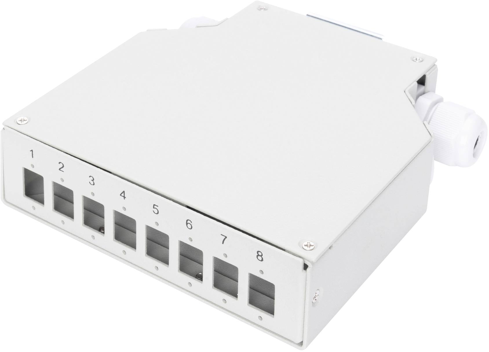 Адаптер для монтажної рейки Digitus DN-96891 8, без мережевих специфікацій