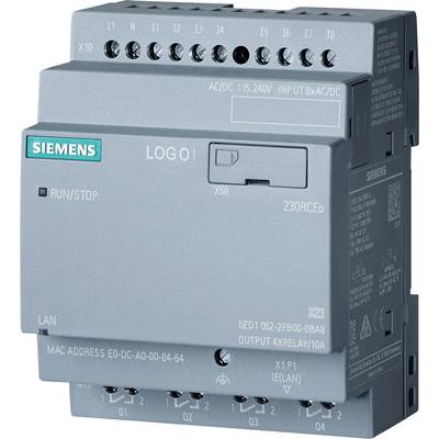 Siemens 6ED1052-2FB08-0BA1 Moduł sterujący PLC 115 V/DC, 230 V/DC, 115 V/AC, 230 V/AC