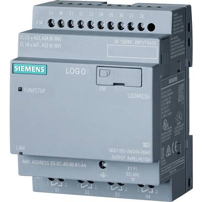 Siemens 6ED1052-2MD08-0BA1 Moduł sterujący PLC 12 V/DC, 24 V/DC