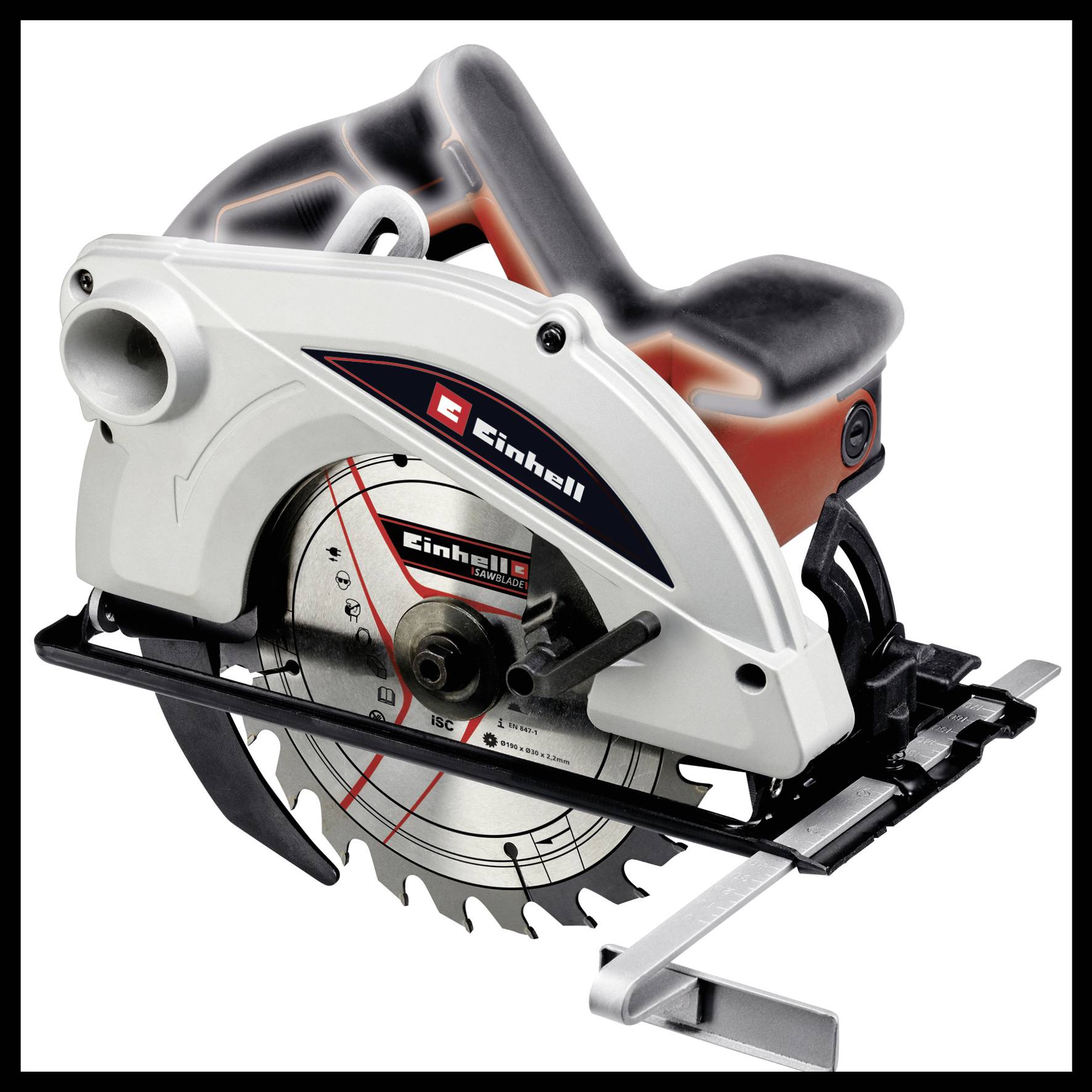 Дискова пилка Einhell TC-CS 1410, максимальна глибина різання (90°) 67 мм