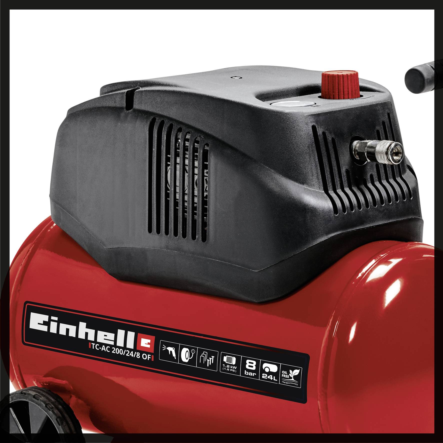 Повітряний компресор Einhell TC-AC 200/24/8 OF 8 бар