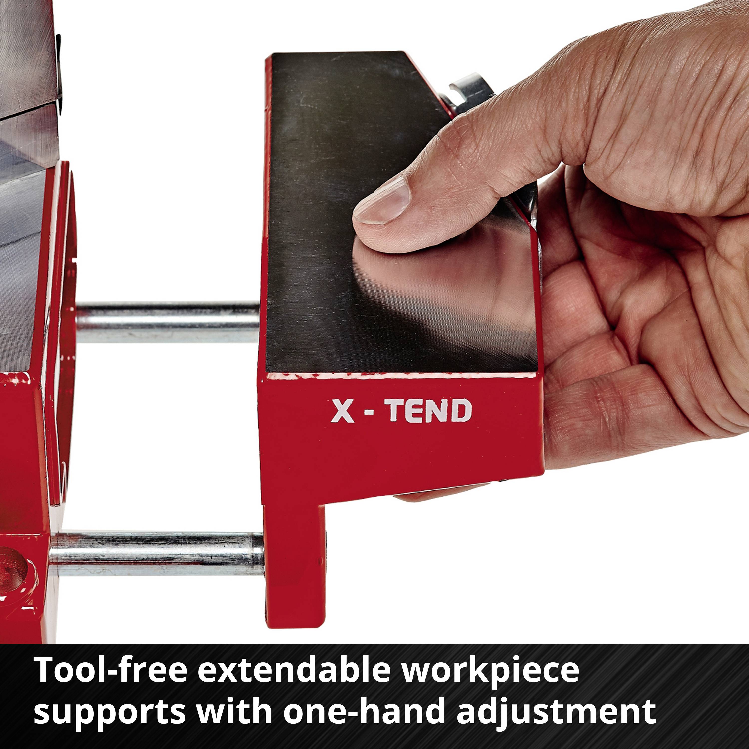Beznarzędziowe, regulowane podpory do obrabianych przedmiotów z możliwością regulacji wysokości, przeznaczone do precyzyjnej pracy przy szlifierkach stołowych.