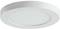 Okrągła, biała lampa sufitowa LED o prostym designie, płaska i nowoczesna. Idealna do subtelnego i równomiernego oświetlenia wnętrz.