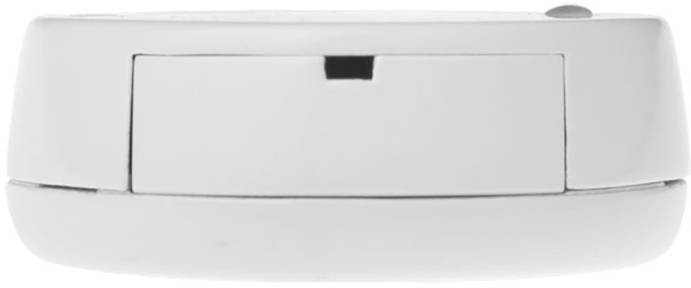 Białe, zamknięte etui, które prawdopodobnie służy do przechowywania zegarków lub małych przedmiotów.