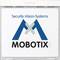Logo Mobotix z napisem 'Security-Vision-Systems' nad stylizowaną literą 'M'.
