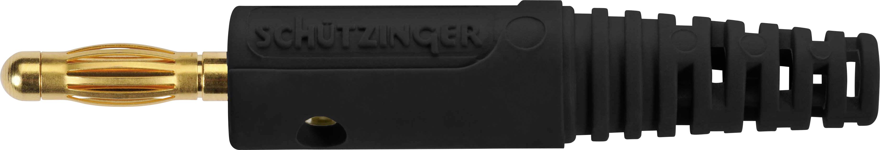 Роз'єм Schützinger DI FK 8 S Au / SW чоловічий з пружинною кліткою, 1 шт.