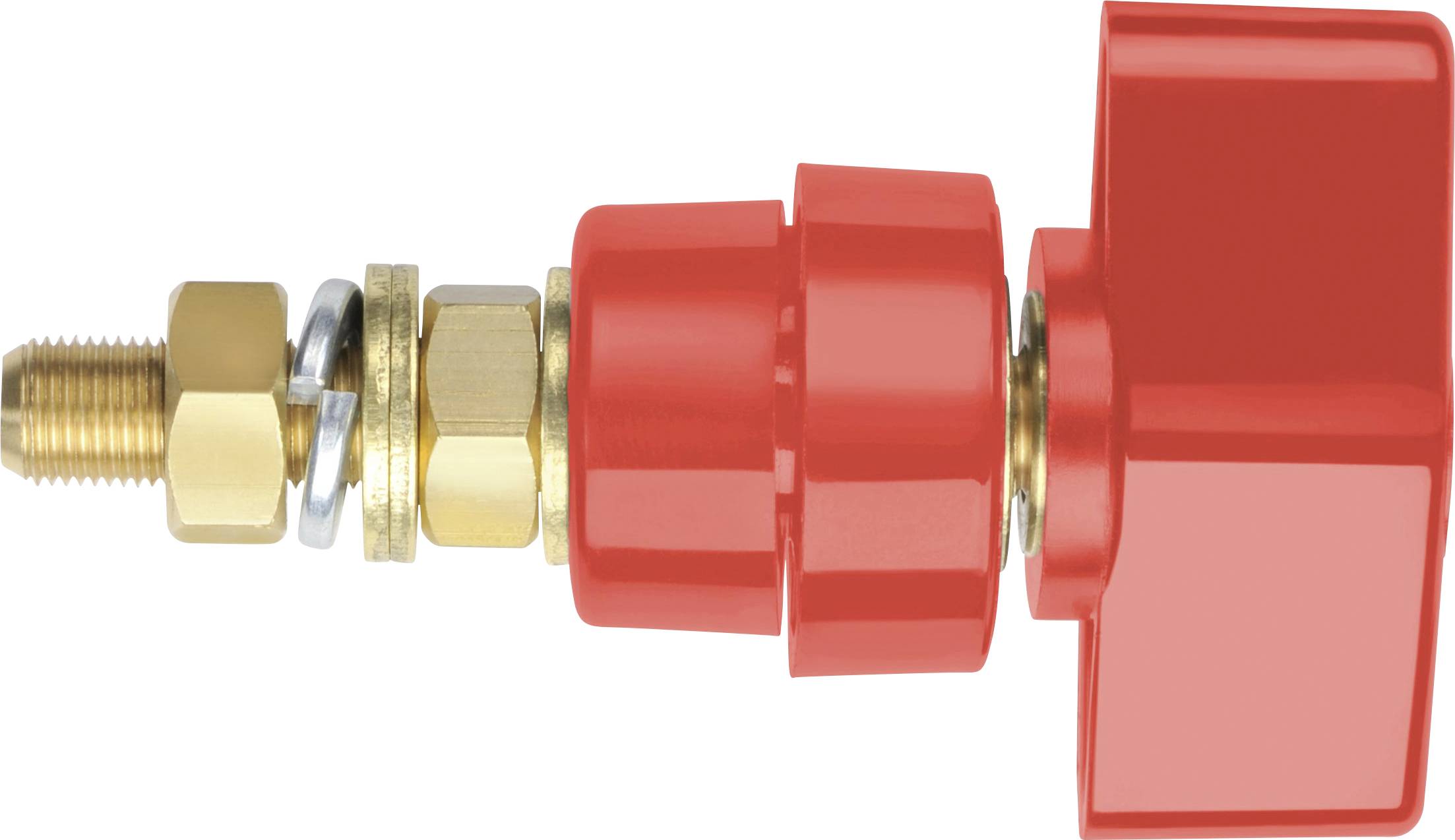 Schützinger POL 102 / RT Полюсна клема червона 100 A 1 шт.