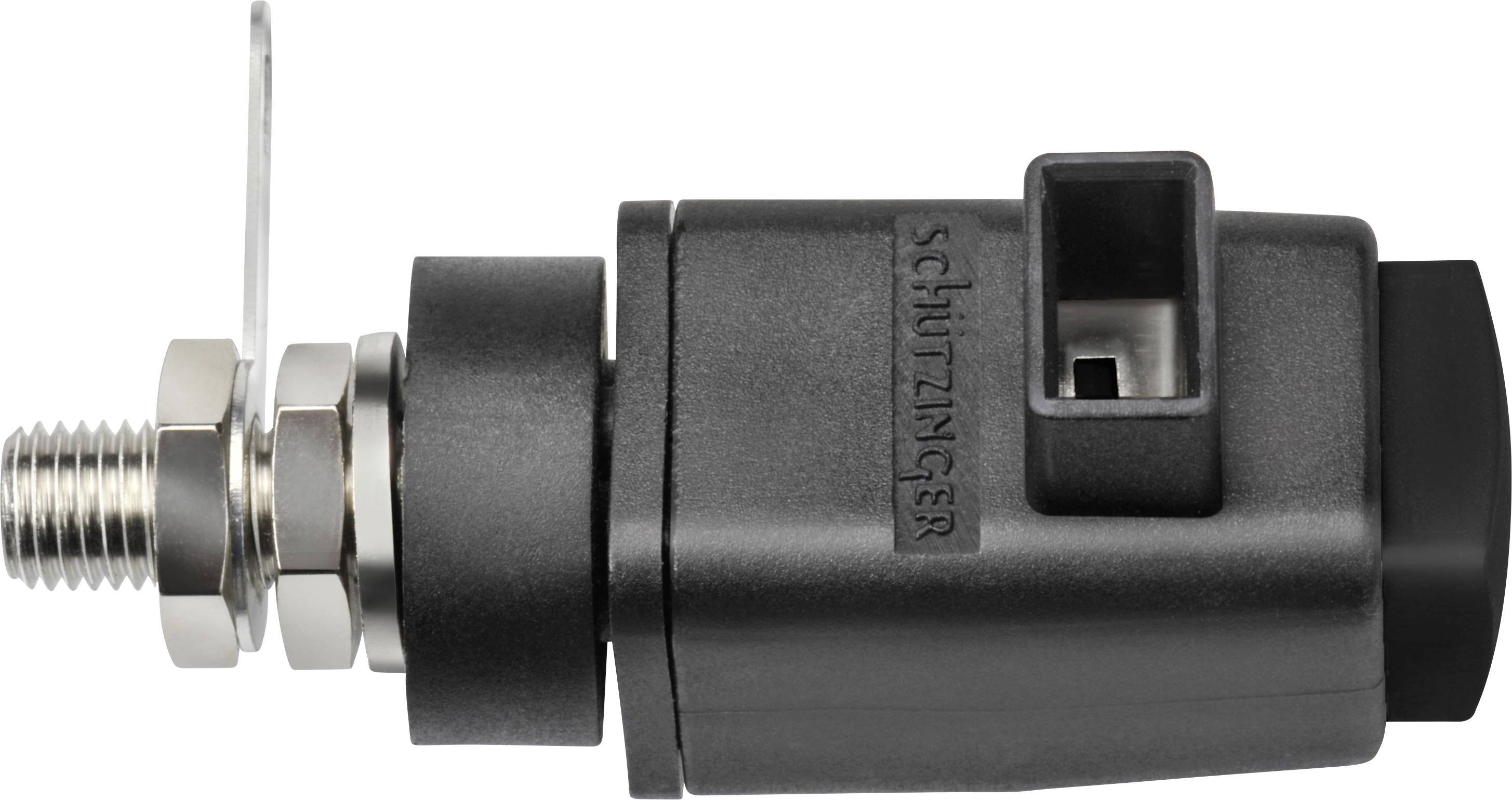 Швидкий з'єднувач Schützinger SDK 800 / SW Safety чорний 16 A 1 шт.