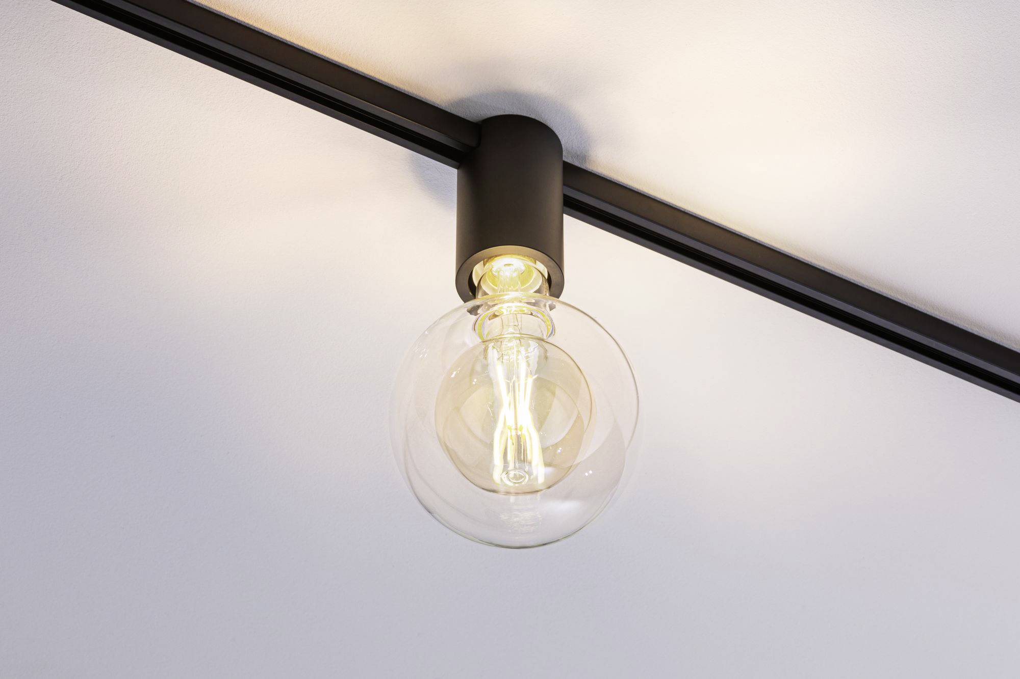 Стельовий світильник Paulmann Socket 94975 E-27 чорний