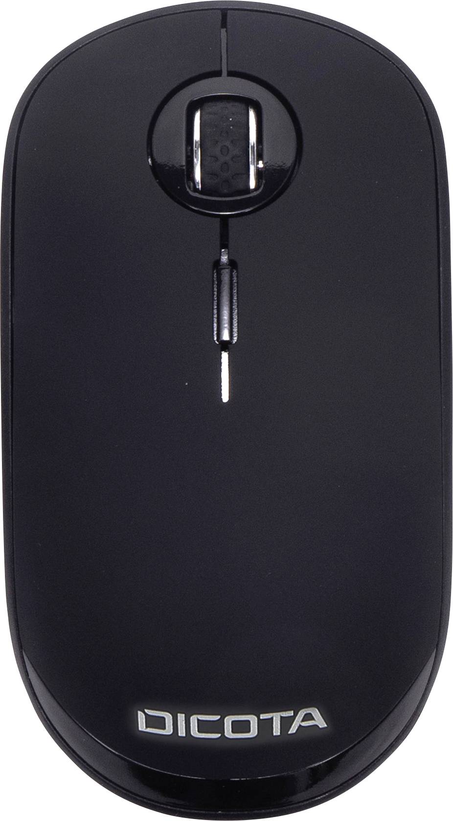 Dicota Wireless Mouse SILENT Mysz radiowa optyczny czarny 1600 dpi
