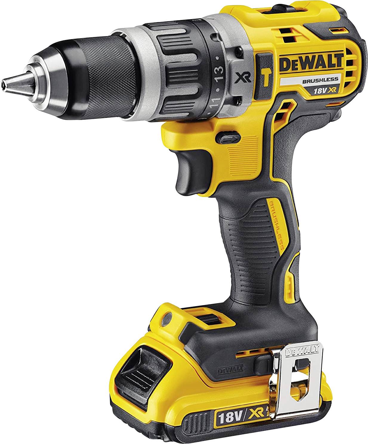 Wkrętarka udarowa akumulatorowa DEWALT DeWALT DCD796D2-QW - Bohrhammer/Treiber - schnurlos zaw. 2 akumulatory-3