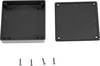 Obudowa uniwersalna Hammond Electronics, ABS, czarny, (D x S x W) 80 x 80 x 15 mm, 1 szt.