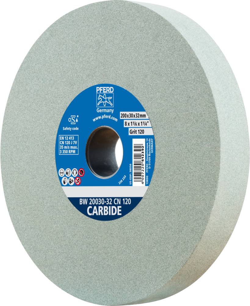 PFERD TOOLS 39008458 Шліфувальний круг зі стійкою Діаметр 200 мм Діаметр отвору 32 мм скло, метал, сталь 1 шт.