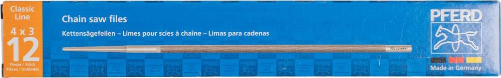 Напилок для ланцюга PFERD TOOLS 412 200 x 4,5 Classic 11017203 200 мм 6 предм.