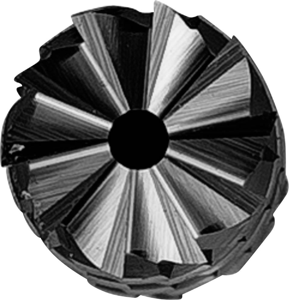 Wiertło wieloostrzowe o cylindrycznym kształcie, przeznaczone do wiercenia w metalu lub drewnie.