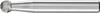 Frez PFERD TOOLS KUD 0605/6 MICRO 21112576, 6 mm x 45 mm , 1 szt.