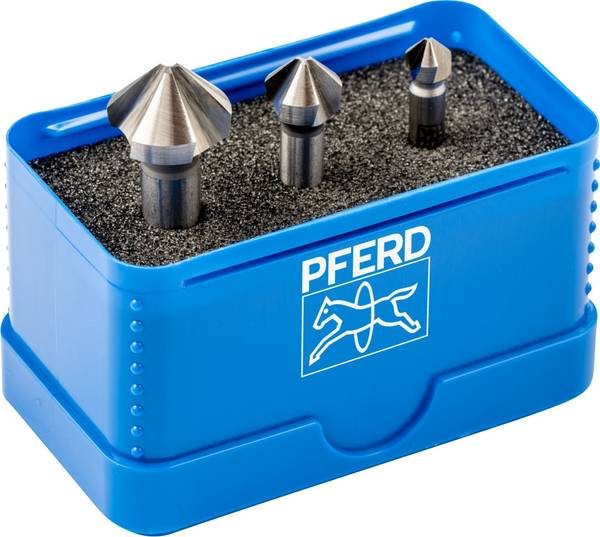 Pogłębiacz stożkowy zestaw PFERD TOOLS SET KES HSS DIN 335 C90° 3 25202152 1 szt.