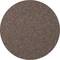 Brązowa, okrągła tarcza szlifierska wykonana z materiału włóknistego.