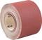 Rolka papieru ściernego w kolorze czerwonobrązowym, o gradacji P120.
