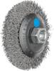 PFERD TOOLS Szczotka stożkowa rozplątana KBU Ø 100 x 10 mm Drut ze stali nierdzewnej M14 Ø 0,35 do szlifierki kątowej POS KBU 10010/M14 INOX 0,35 43316003 1 szt.