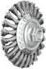 PFERD TOOLS Szczotka skośna pleciona KBG Ø 115 x 15 mm Drut stalowy M14 Ø 0,50 do szlifierki kątowej POS KBG 11515/M14 ST 0,50 43315001 1 szt.