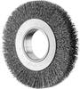 PFERD TOOLS Szczotka okrągła POS szeroka, niezwiązana, RBU 150 150 x 25 mm, zmienny otwór, drut stalowy Ø 0,30 do szlifierki stołowej 1 POS RBU 15025/AK32-2 ST 0,30 43701209 1 szt.