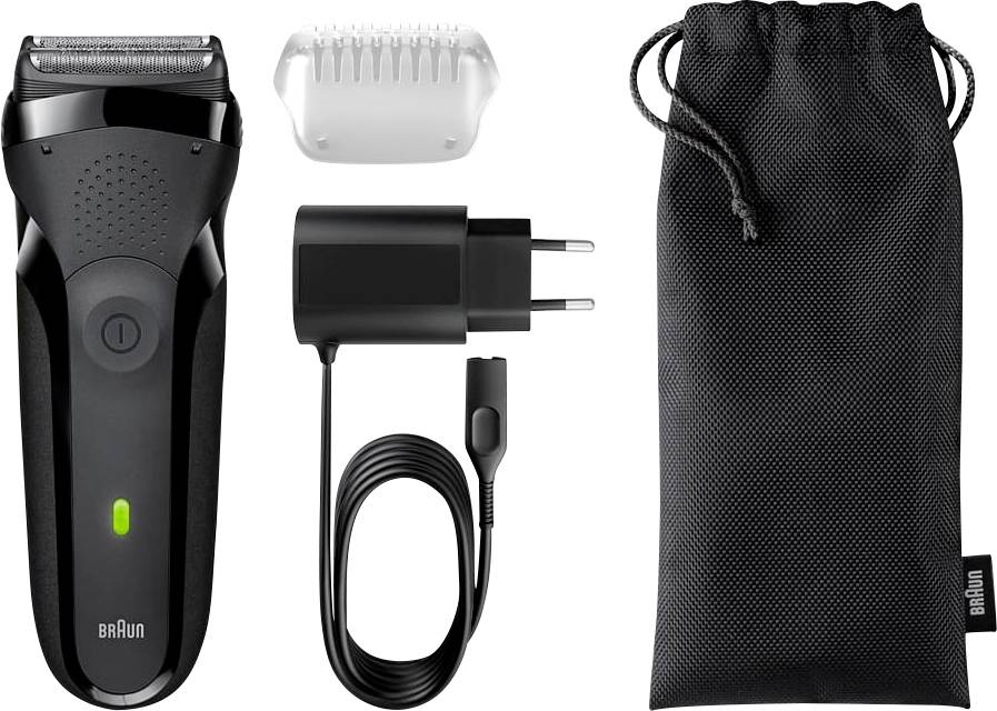 Braun Series3 301s 301s Golarka foliowa czarny-5