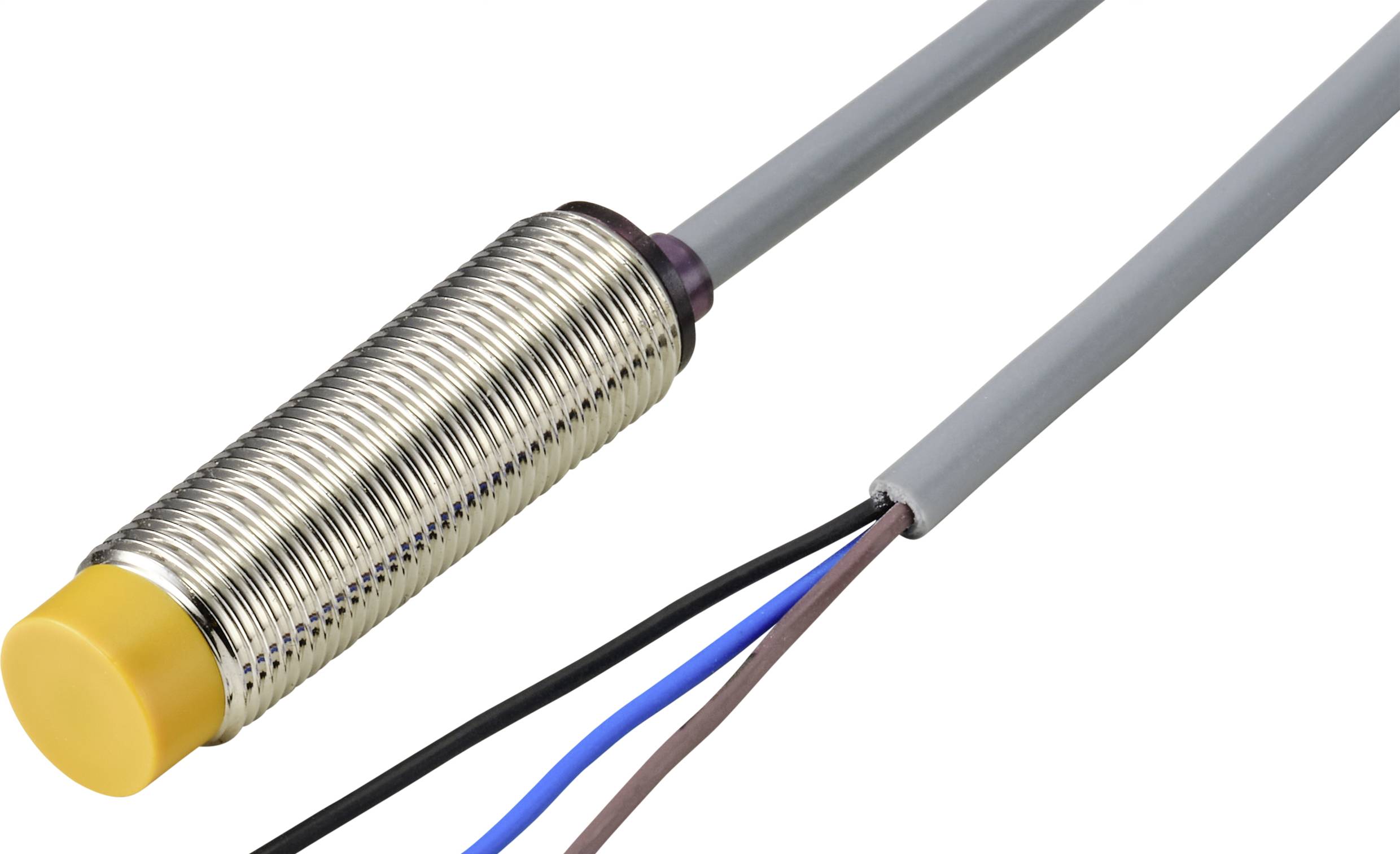 Індуктивний датчик наближення TRU COMPONENTS M12, не прихований монтаж, PNP TC-9393060