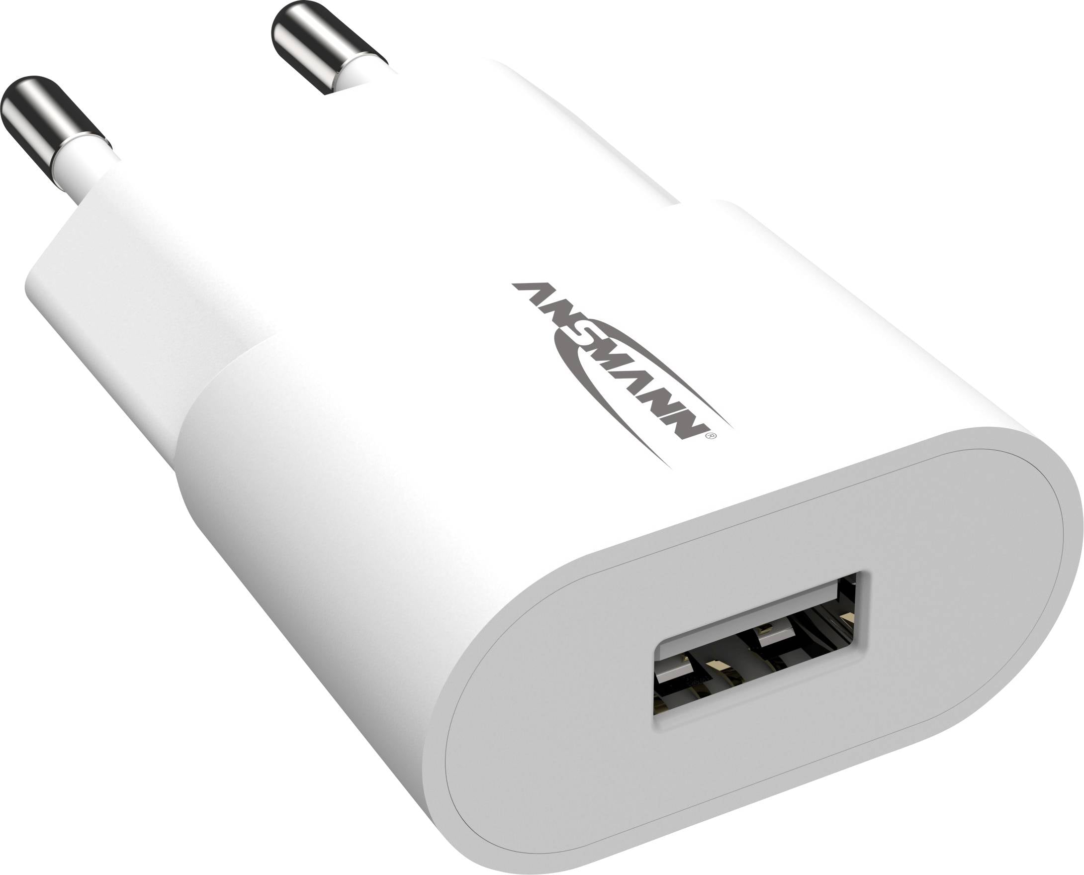 Зарядний пристрій Ansmann HomeCharger HC105 USB 5W 1x USB-A Білий