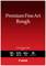 Papier Canon Premium Fine Art Rough w opakowaniu, szczegóły: 320g/m², 85 funtów, grubość 0,54 mm, format A3+, 25 arkuszy.