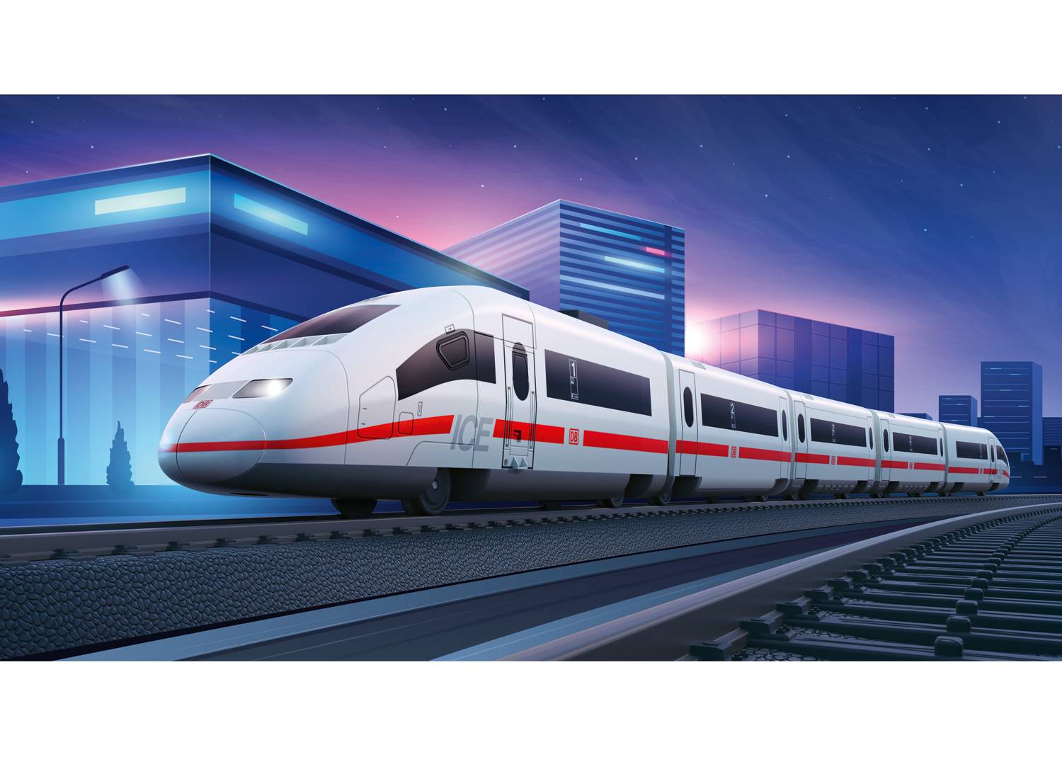 Пасажирський поїзд Märklin 029430 Märklin my world - стартовий набір ICE 3