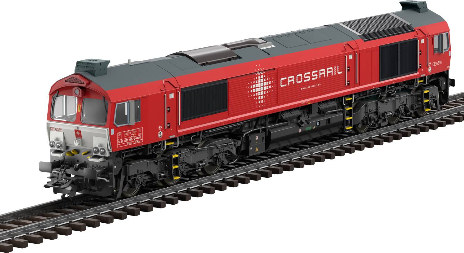 Lokomotywa diesel H0 Märklin 039065, Digital AC Sound, Długość ze zderzakami: 250 mm