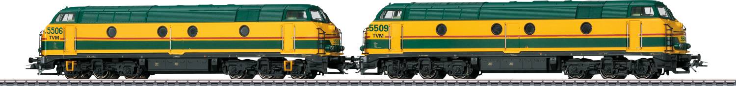Lokomotywa diesel H0 Märklin 037602, Digital AC Sound, Długość ze zderzakami: 450 mm