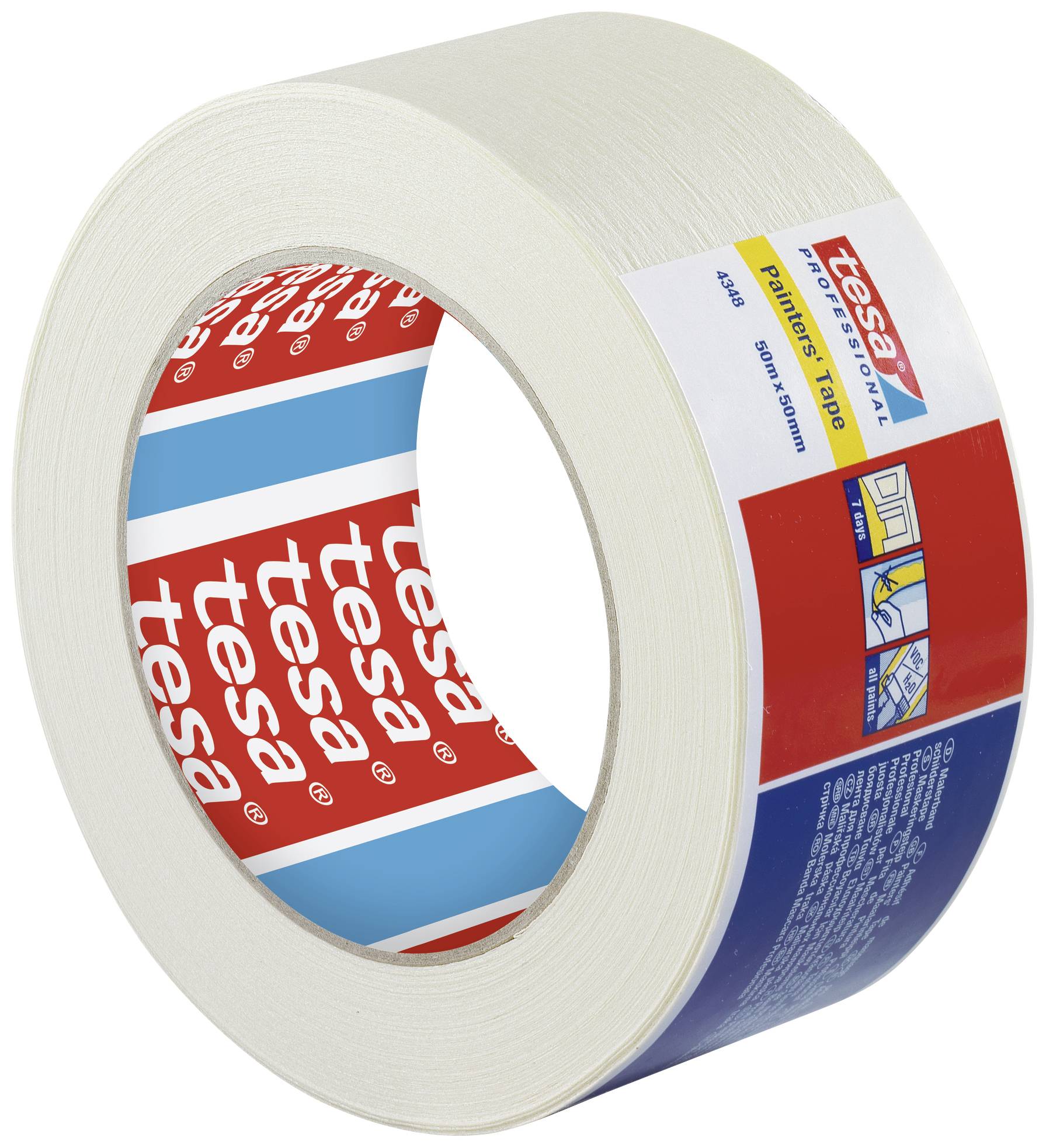 Малярська стрічка tesa tesakrepp® 04348-00019-03 СТАНДАРТНА (Д x Ш) 50 м x 50 мм 50 м 1 шт.