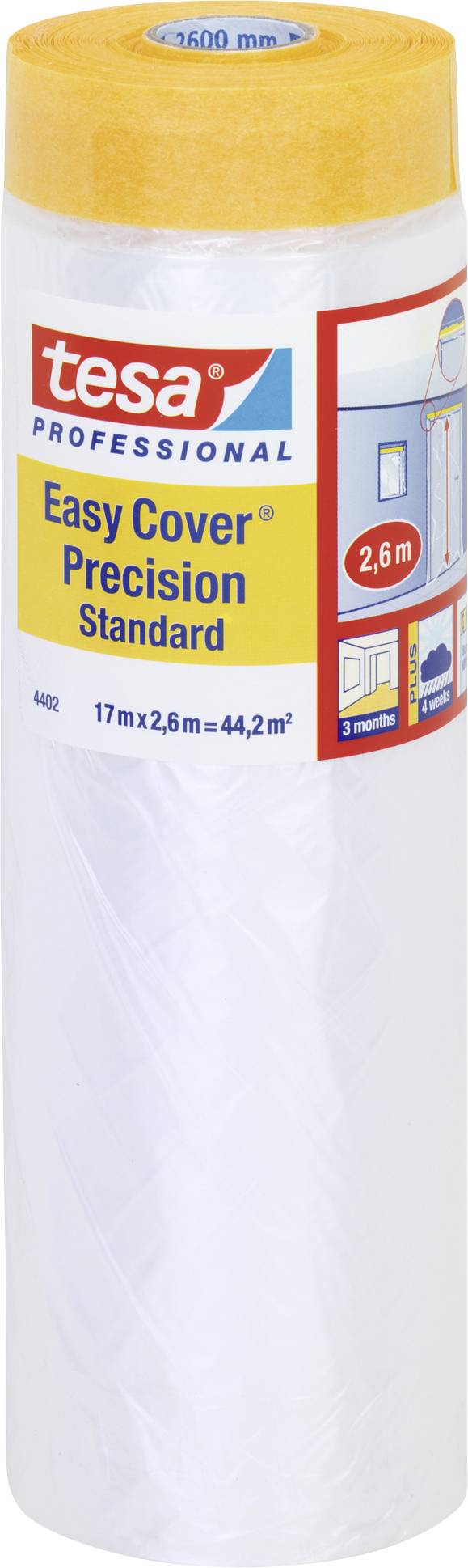 Захисна плівка tesa tesa Easy Cover® 04402-00000-01 (Д x Ш) 17 м x 2,6 м 17 м 1 шт.
