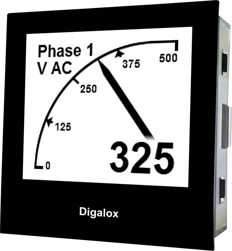 Цифровий панельний вимірювач TDE Instruments Digalox DPM72-MPN+