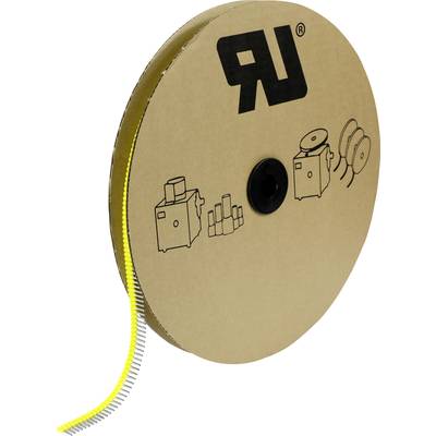 Rolka kartonu z żółtą wstążką, zadrukowana symbolami maszyn i instalacji oraz logo 'RU'.