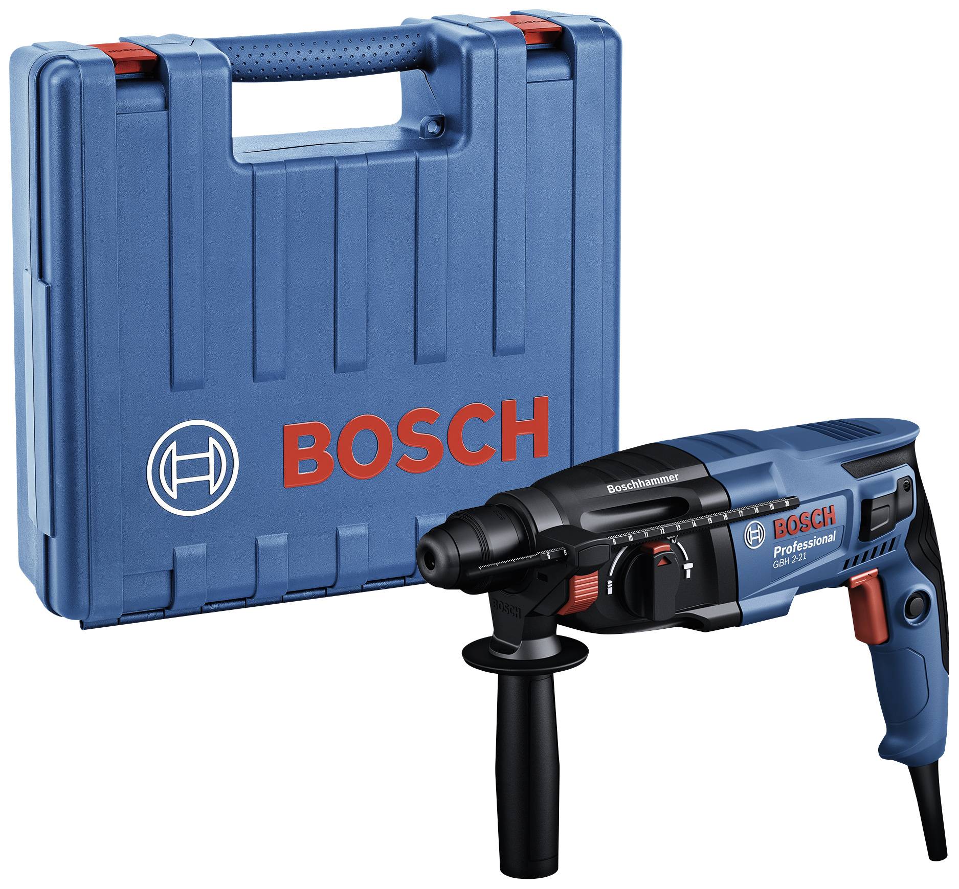 Bosch Professional GBH 2-21 SDS-Plus-Перфоратор 230 В 720 Вт вкл. справа