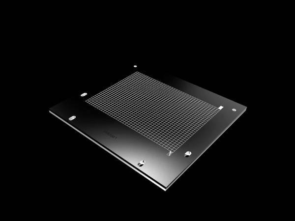 Rittal SV 9683.504 Płyta kołnierzowa (D x S) 251 mm x 250 mm ABS czarny 2 szt.