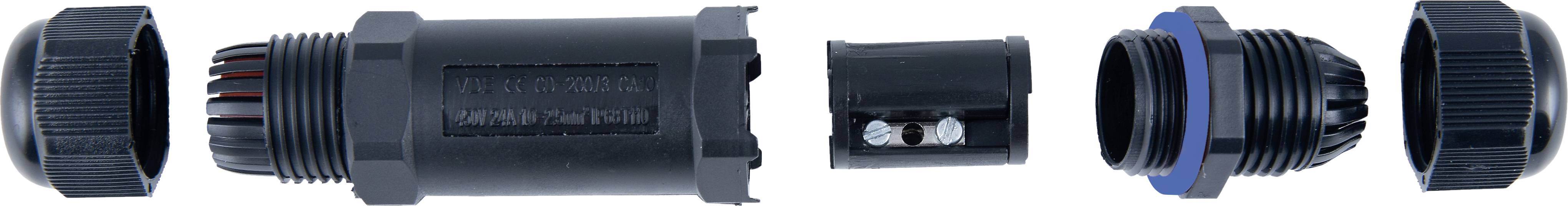 З'єднувач для кабелю Heitronic 45611 45611, 1 шт.