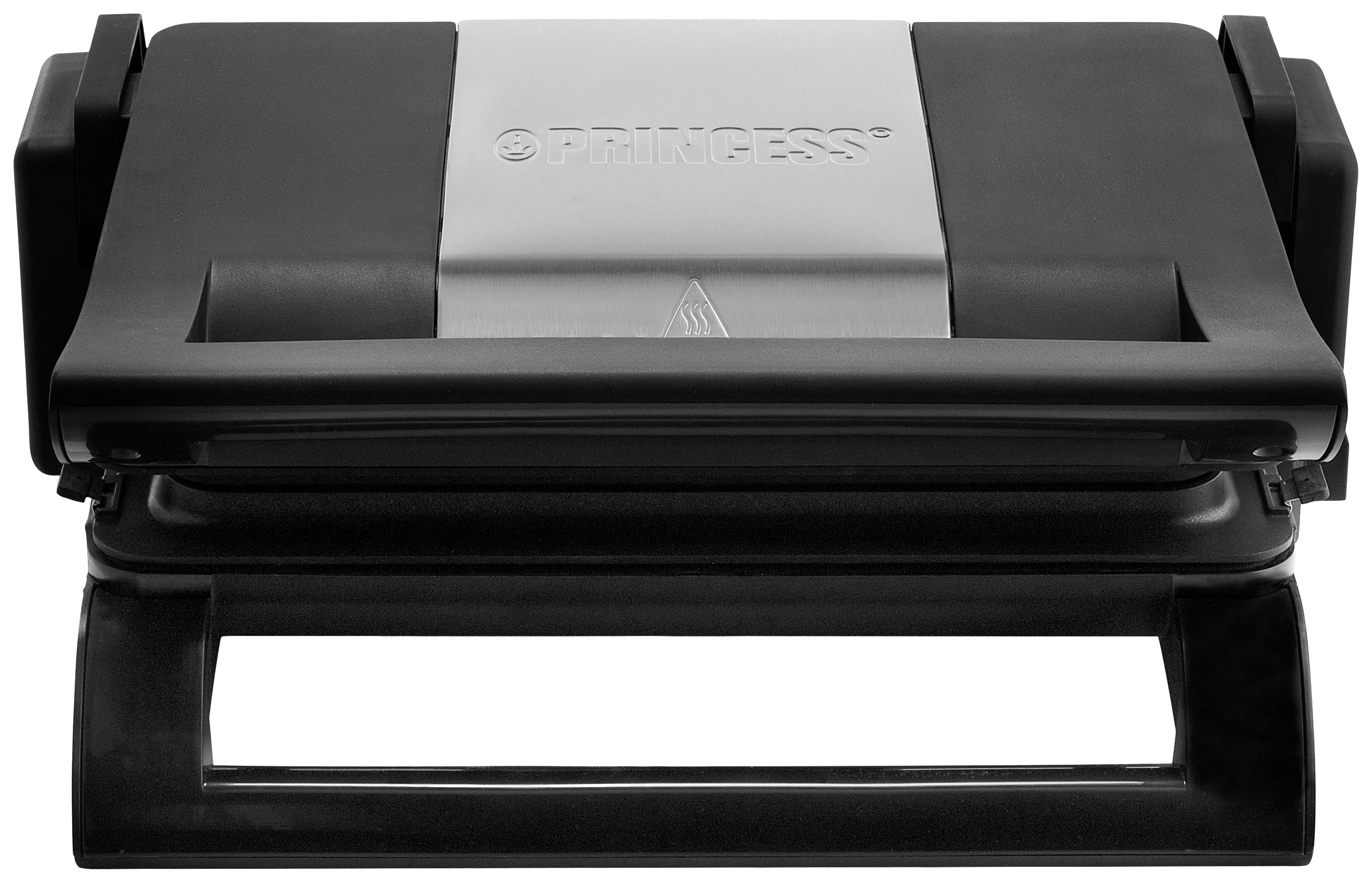 Гриль Princess 01.112536.01.002, 1500 Вт, чорний, срібний