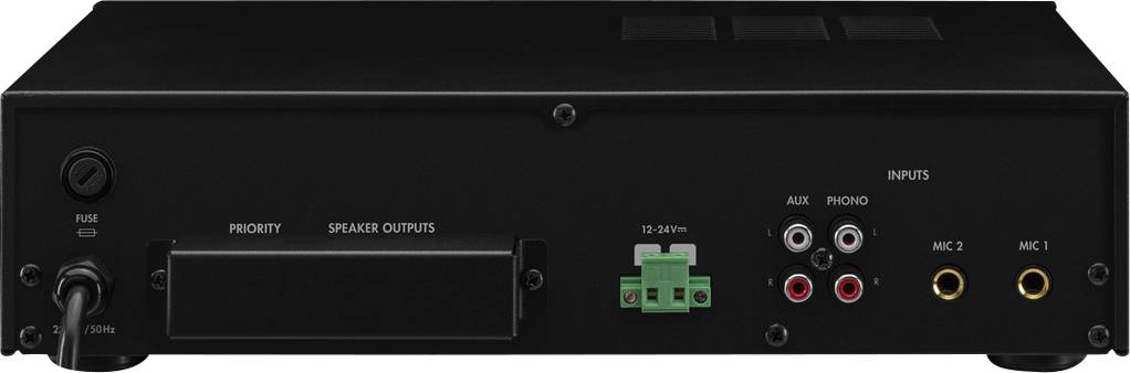 Підсилювач Monacor PA-704 ELA потужністю 70 Вт, 4 канали