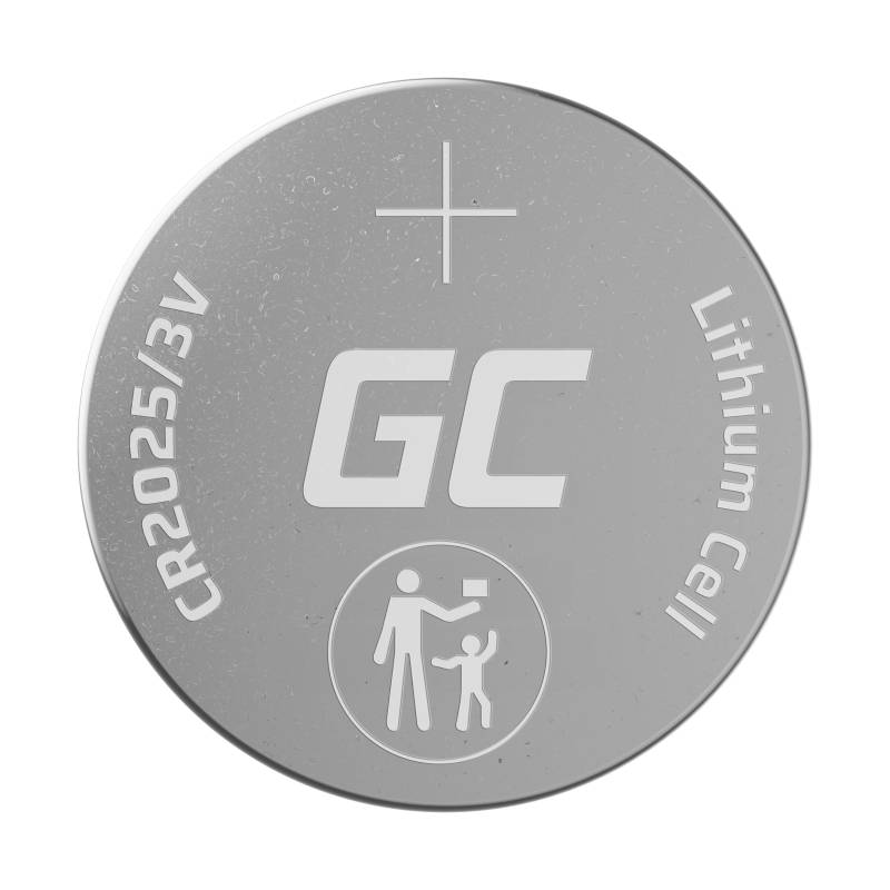 Батарейка-ґудзик CR 2025 Green Cell CR2025 3 В 10 шт. 160 мАг літієва