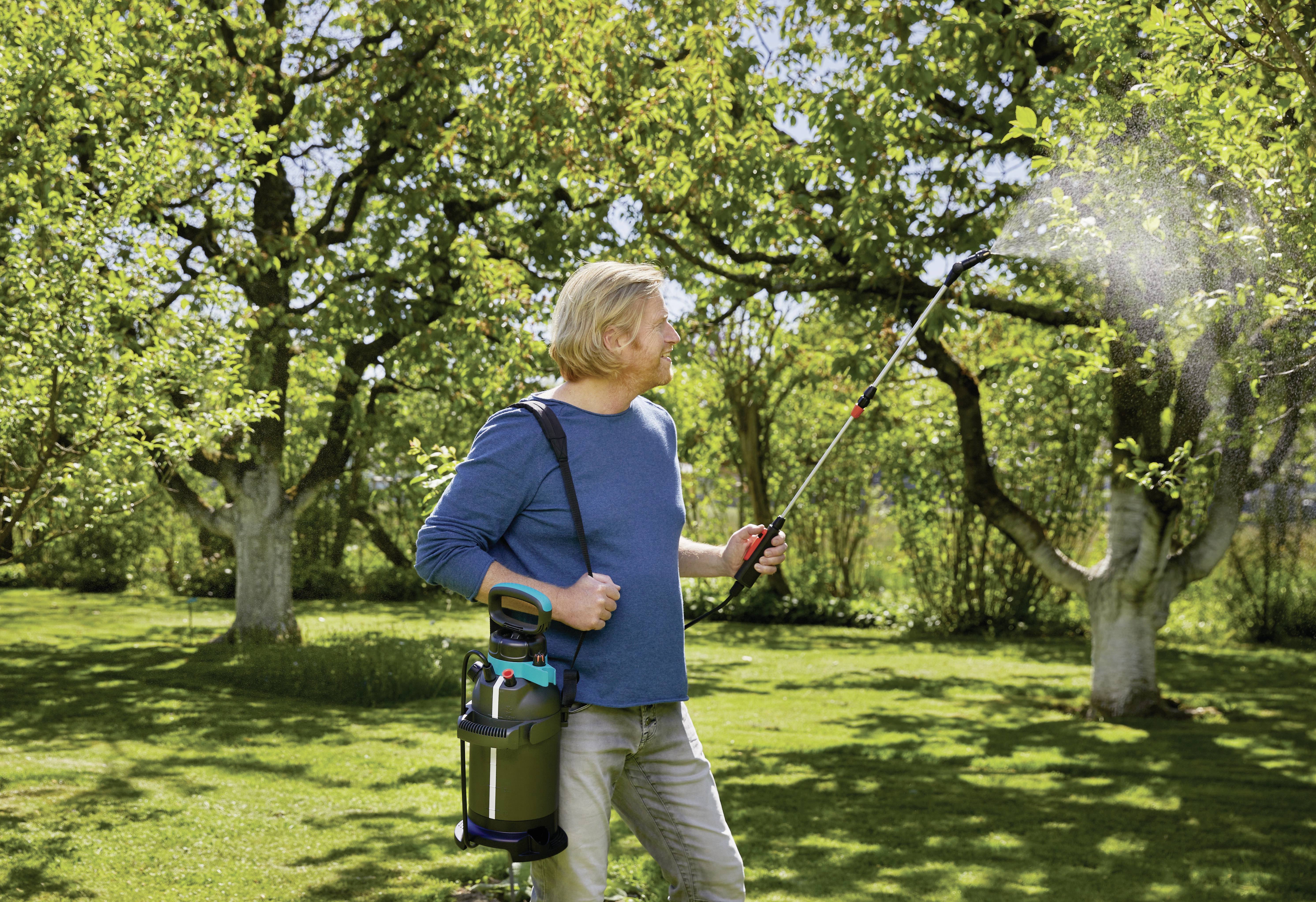 Обприскувач GARDENA 5 л Plus під тиском